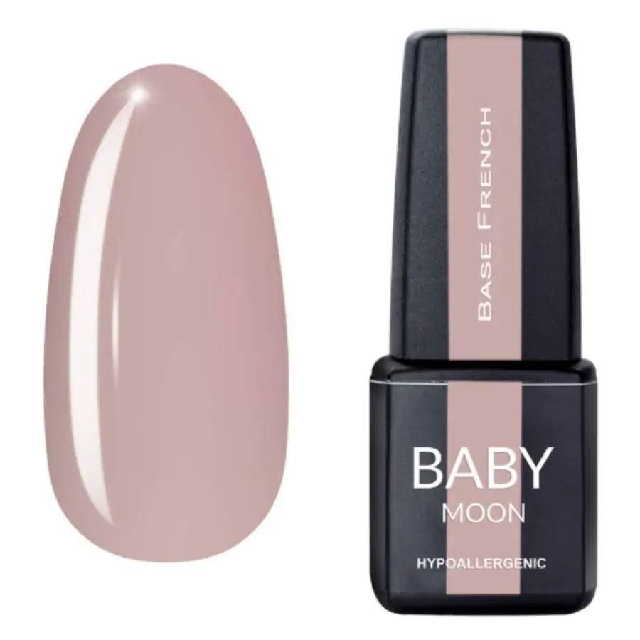 BABY MOON / French base №05 / бежево-рожевий / 6 мл