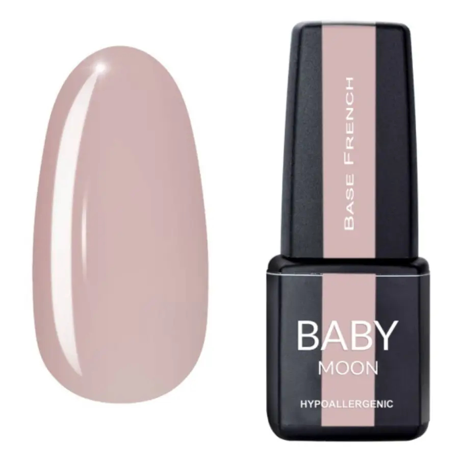 BABY MOON / French base №10 / рожевий / 6 мл