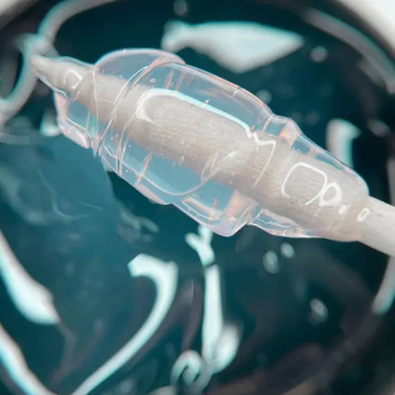 Nika Zemlyanikina / Builder Gel / Blue Ice / Прозрачный с голубым отливом / 30 мл