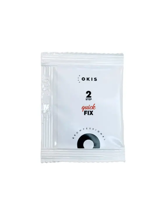 OKIS BROW / Засіб для ламінування брів і вій 2 FIX Quick / (Україна) в саше 3 мл