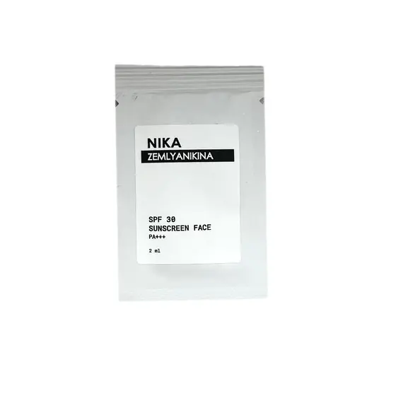 Nika Zemlyanikina / Пробник / Сонцезахисний крем для обличчя та шиї з високим фактором захисту SPF 30 / 2 мл ( розпродаж термін до 05.02.26 )