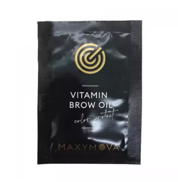 Maxymova / Олія для брів / Vitamin Brow Oil / саше 1,5 мл