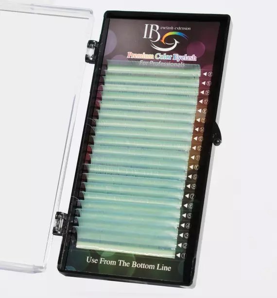 Вії I-Beauty / Кольорові вії / Мікс / Блакитні