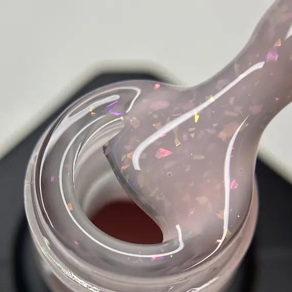 Nika Zemlyanikina / Rubber Base Diamond Peach / персиковый / 15 мл