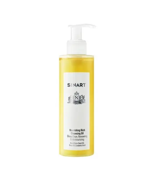 Sinart / Nourishing Rich Cleansing Oil / Гідрофільна олія для зняття макіяжу / 200 мл (Без дозатору)  (Розпродаж. Термін до 06.2025)