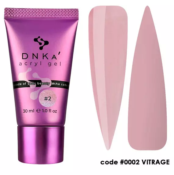 DNKa’ / Аcryl Gel #0002 / Vitrage / 30мл (tube)