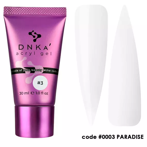 DNKa’ / Аcryl Gel #0003 / Paradise / 30мл (tube)