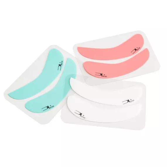 Design Lashes / Ультратонкі  силіконові багаторазові патчі / 0,3 мм