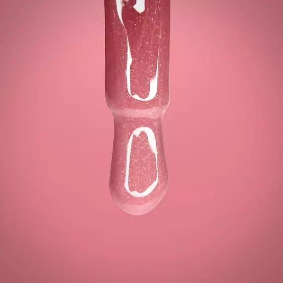 Nika Zemlyanikina / Gel Polish #04 / рожевий з золотим шимером / 6 мл