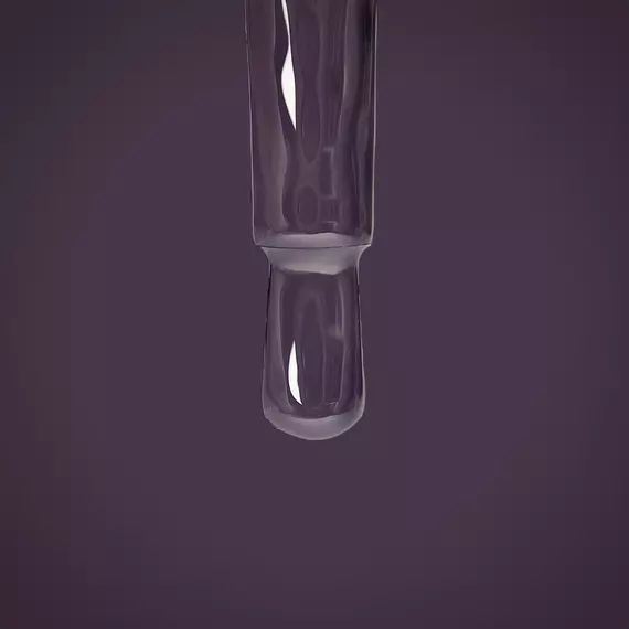 Nika Zemlyanikina / Gel Polish #55 / темно-сірий з фіолетовим підтоном / 6 мл