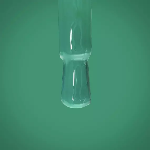 Nika Zemlyanikina / Gel Polish #81 / насичений бірюзовий / 6 мл