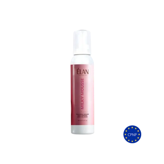 Elan / Очищуючий мус для брів і вій MILKY MOUSSE / 150 мл (Розпродаж. Придатний по 11.25)