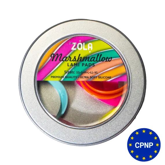 Zola / Валики для ламінування / Marshmallow Lami Pads / (SS, S, M, L, LL, XL)