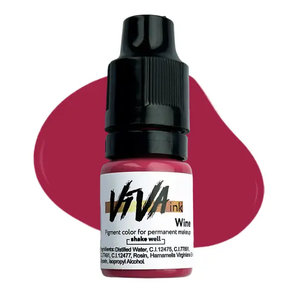 VIVA ink / Lips #10 / Wine