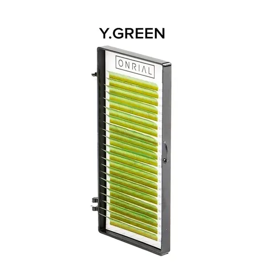 Вії Onrial / Світло-зелені