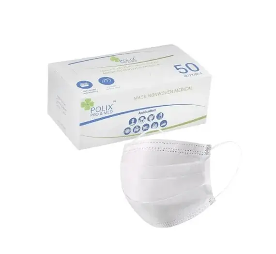 Polix Pro&Med / Маска медична тришарова / 50 шт