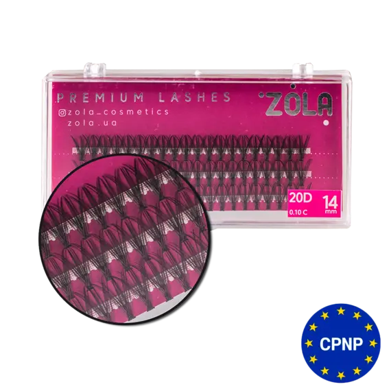 ZOLA / Вії-пучки / 20D
