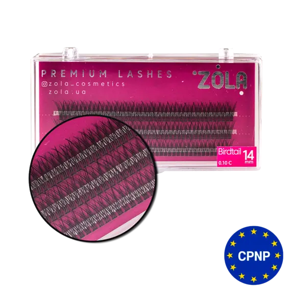 ZOLA / Вії-пучки / Birdtail (ласточкин хвост)