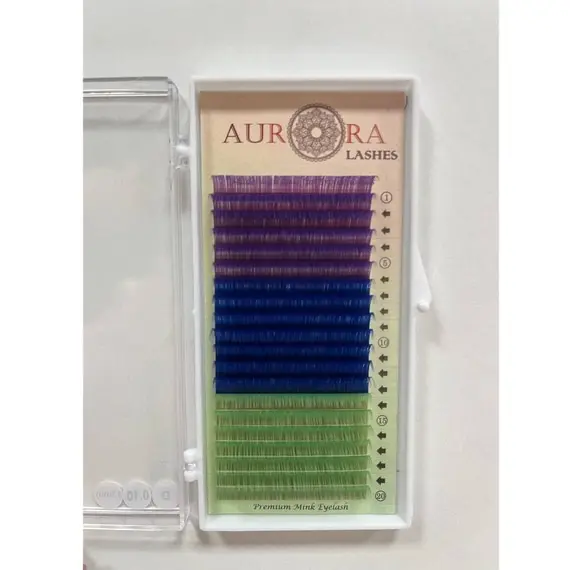 Aurora Lashes / Вії кольорові