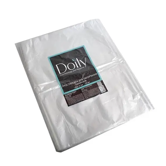 Doily / Простирадла для обгортання 1,6х2,0 м (50 шт/пач) з поліетилену