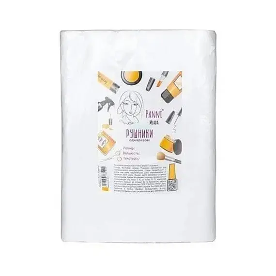 Panni Mlada / Рушники в пачці 35х40 см (50 шт/пач) зі спанлейсу 40 г/м2