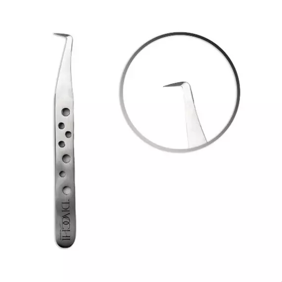 DIVOCHI / Пінцет Круглий чобіток / “C” satin