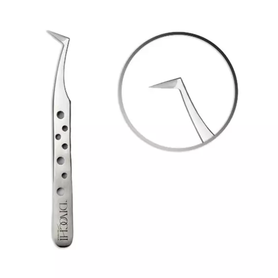 DIVOCHI / Пінцет чобіток “F” / satin