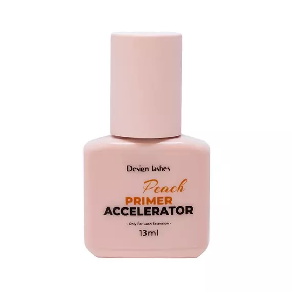 Design Lashes / Праймер + підсилювач акселератор / Peach