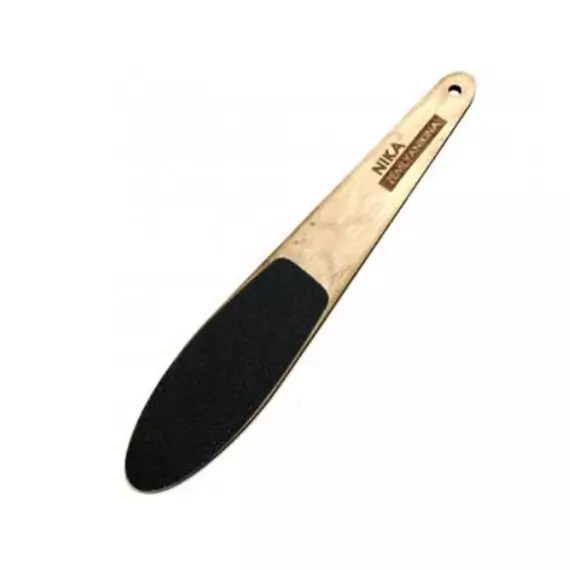 Nika Zemlyanikina / Педикюрна терка дерев'яна / 100/180 гріт