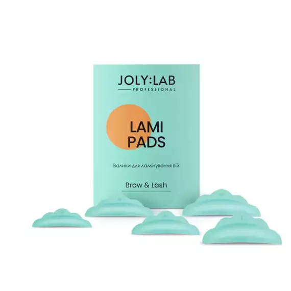 Joly:Lab / Валики для ламинирования ресниц / Lami Pads (S, M, M1, M2, L) / 5 пар
