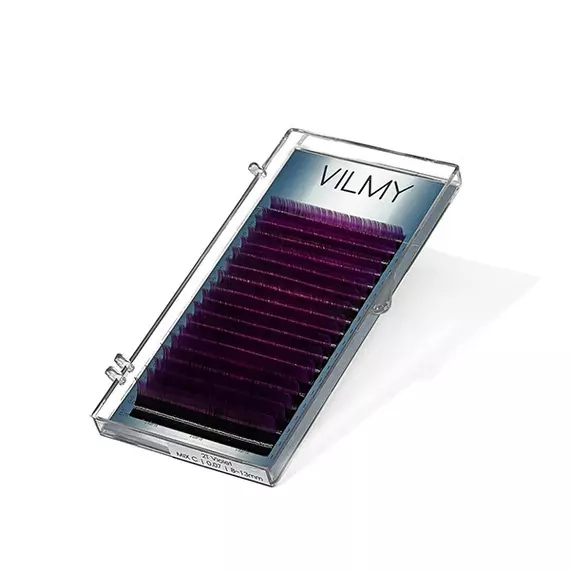 Вії VILMY / VIYA Мікс / Ombre violet