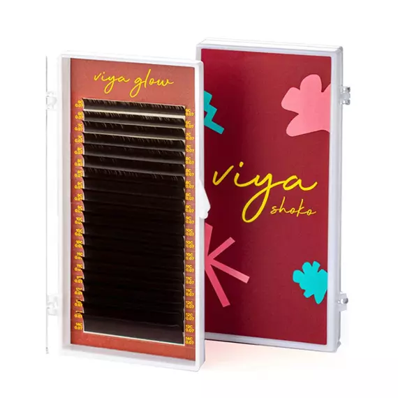 Вії Viya /  Dark Choco / Мікс