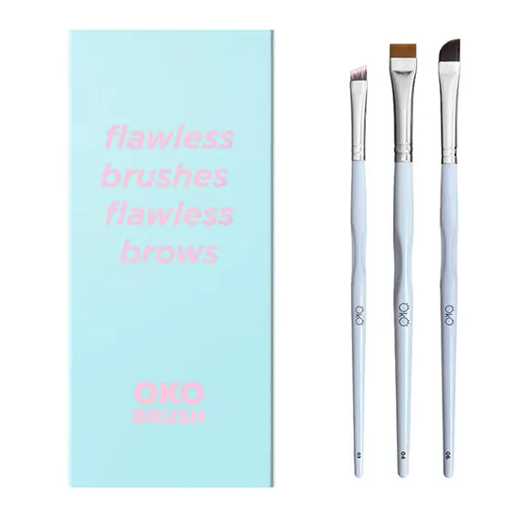 OKO / Набір пензликів / Flawless Brushes Flawless Brows