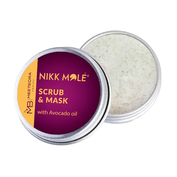 Nikk Mole / Скраб-маска з олією авокадо Scrub & mask with Avocado oil / 40 г