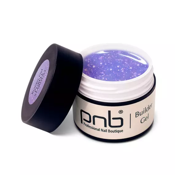 PNB / Builder Gel / Purple Stardust / 15мл