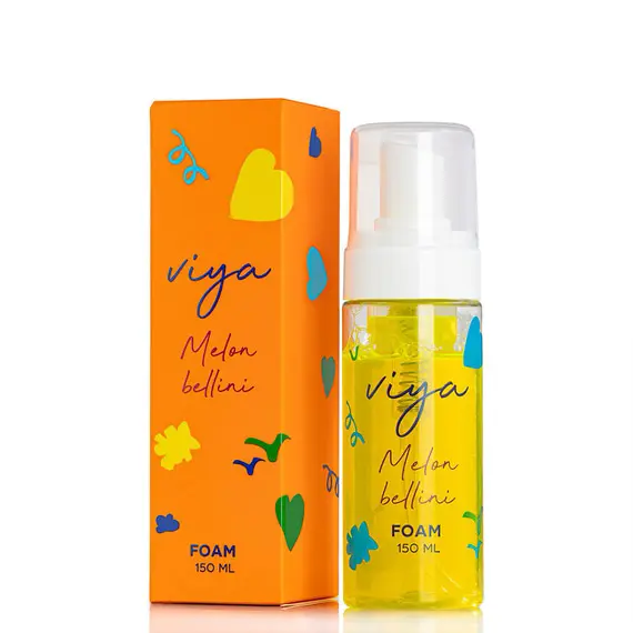 Viya / Пінка для обличчя / Melon bellini / 150мл (Розпродаж. Придатний до 18.10.25)