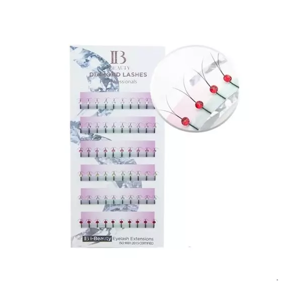 i-Beauty / Вії зі стразами Swarovski / CC 0.10 12 мм