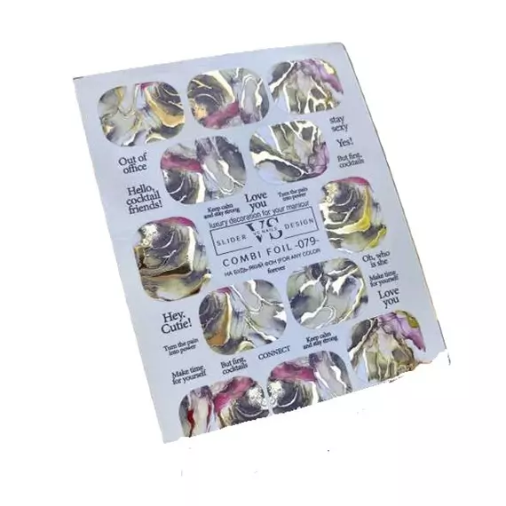 Слайдер дизайн Combi Foil -079-