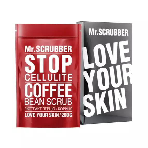 Mr.SCRUBBER / Антицелюлітний скраб для тіла Stop Cellulite / 200 мл