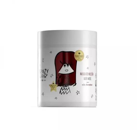 HiSkin / Crazy Hair / Маска для волосся молочно-шоколадна / 1000мл