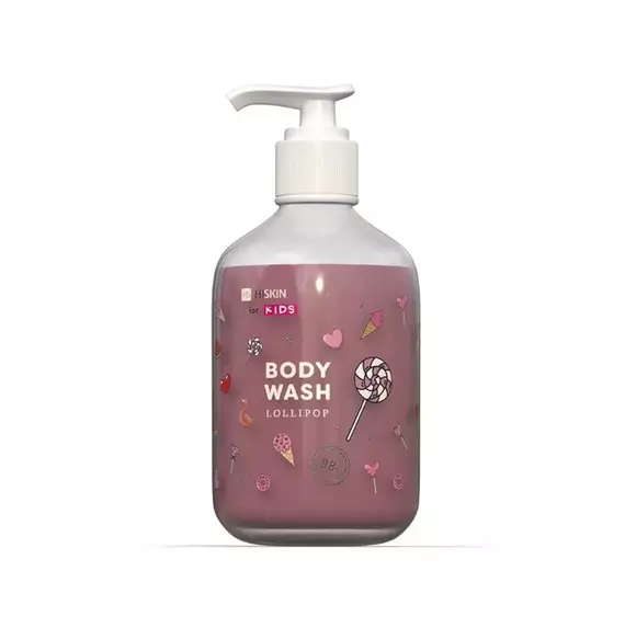 HiSkin / Kids BODY / Дитячий гель для душу з ароматом льодяник