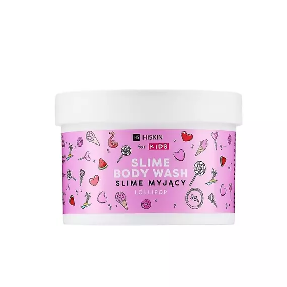 HiSkin / Kids Slime / Слайм для душу льодяник / 150мл