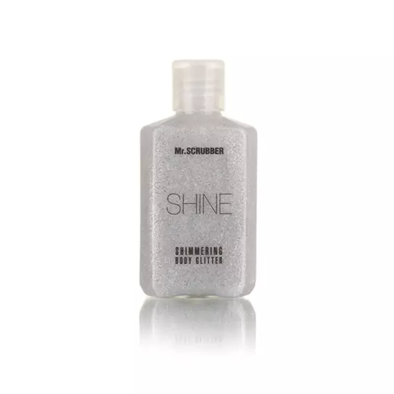 Mr.SCRUBBER / Гліттер для тіла Shine Silver / 60 мл