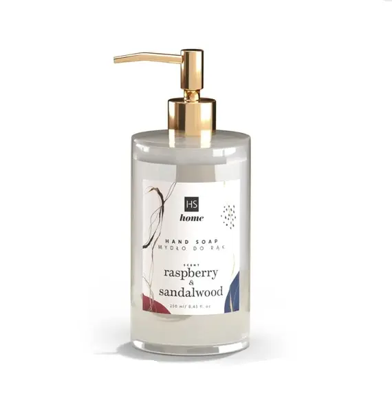 HiSkin / Мило рідке малина та сандал (скло) / 250мл (Розпродаж. Придатний до 11.25)