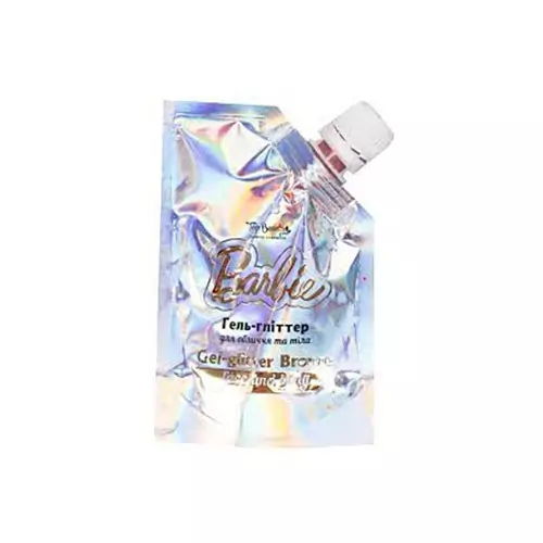 Top Beauty / Гель-глитер для лица и тела / Barbie / 50мл.