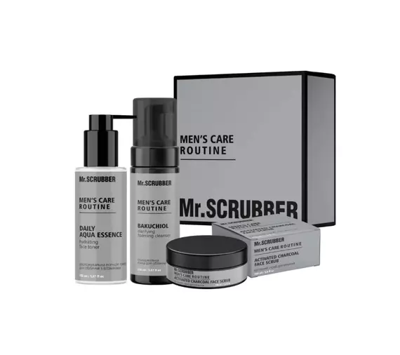 Mr.SCRUBBER / Подарунковий набір для чоловіків Deep cleaning and care