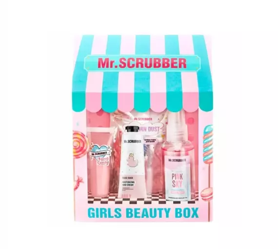Mr.SCRUBBER / Подарунковий набір Girls Beauty Box Mr.SCRUBBER