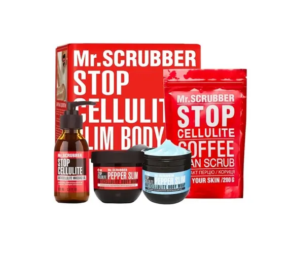 Mr.SCRUBBER / Антицелюлітний набір Slim&Elastic body