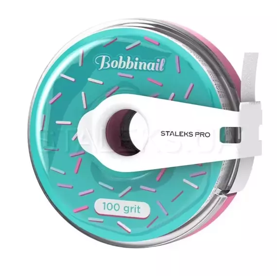 Staleks / Змінний файл-стрічка білий EXPERT в пластиковій котушці STALEKS PRO 100 грит