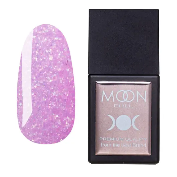 MOON FULL / Amazing Color Base №3038 / рожевий з блискітками / 12 мл ( розпродаж термін до 11.25 )